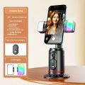 Auto Face Tracking Tripod 360 Degrees Rotation Body Phone Camera Mount Gesture Control Gimbal Stabilizer Selfie Stick for Tiktok_Alpha Bridge.