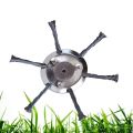 6Inches Steel Grass Trimmer Head 6-Cutter Brushcutter Wire Weed Blade. 