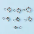 Ringneck Parrot Leg Ring Safety with Harness 60 Inc Long Combo full Set 1PCS.