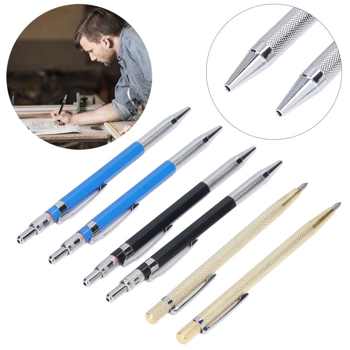 Carpenter%20Pencils%20Kit,%20Knurled%20Design%20Carpenter%20Scriber%20Marking%20Kit%20for%20Hardened%20Steel%20-%20Image%205