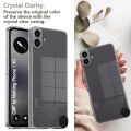 Nothing CMF Phone 1 Premium Silicone Case Crystal Clear Soft TPU Ultra-Thin Transparent Flexible Protective Mobile Phone Back Cover. 