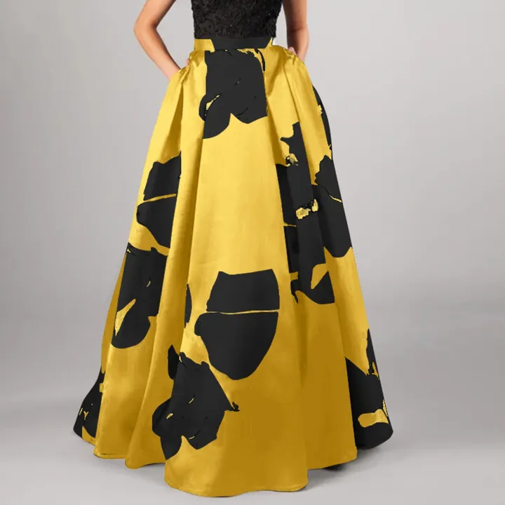 Celmia%20Stylish%20Big%20Flower%20Printed%20Women%20Skirts%20Elegant%20High%20Waist%20A-line%20Long%20Maxi%20Skirt%202021%20Casual%20Loose%20Party%20Holiday%20Skirt%20-%20Image%206