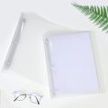 A4 Size 3 Ring Binder File Folder ,1.5 Inch Binder Planner Organizer Holds 8.5'' x 11'' Paper, Large Clear View Binder Folder minghao. 