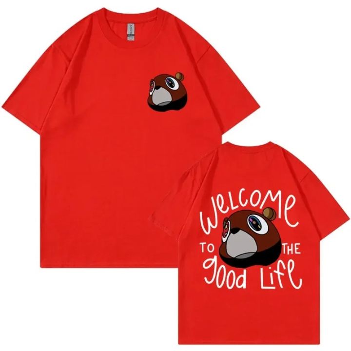 Kanye%20West%20Graduation%20Bea%20The%20Good%20Life%20Print%20T%20Shirt%20Men%20Women's%20Vintage%20High%20Quality%20T-shirt%20Hip%20Hop%20Punk%20T%20Shirts%20Streetwear%20-%20Image%203