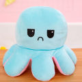 Niko Reversible Flip Octopus Stuffed Toy Plush Toddler Toys Double-sided Color Octopus Stuffed Doll.