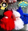 Doll Shape Sleeping woll doll Key Ring.