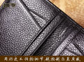 Real leather small business card holder/Wallet.