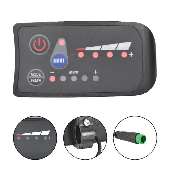 Black%20S810%20E-Bike%20Meter%20LED%20Display+36V%20350W%20Sine%20Wave%20Controller%20For%20Electric%20Bike%20Electric%20Bicycle%20Meter%205PIN%20-%20Image%202