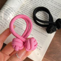 【Value Bundle】 High Ponytail Hair Band Chinese Knot Elastic Hair Rope Head Rope Tie Gift SUPER BABY.