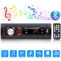 HIVOZ Bluetooth Car Stereo, 4x15W Car Audio FM Radio, MP3 Player USB/SD/AUX Hands Free Calling with Wireless Remote Control.