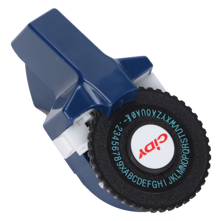 Embossing Label Maker Wearproof Corrosion Resistance Waterproof Strong Viscidity Durable Label Making Embosser