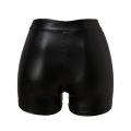 Nightclub Leather Shorts Women High Waist Bodycon Push Up Black Short Joggers Sports Fitness Womens Slim Shorts.