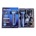 Kemei KM-6330 3 in 1 Professional Hair Trimmer Super Grooming Kit Shaver Clipper Nose Trimmer.