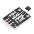 Small PCB Hall Effect Sensor Module A3144E 49E 3 Pin Hall Sensor Hall Effect Detection Magnetic Switches Speed Counting Sensor Module For Arduino 3 Pin Leads.