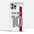 Italy Milan San Siro ROSSONERI Jersey Cover Case for iPhone 15 14 Pro Max 13 12 11 Mini X XS XR 7 8 6S Plus SE. 