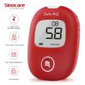 Sinocare Safe AQ Smart Glucometer Blood Glucose / Sugar Test Meter Diabetes Test Machine Blood Glucose Monitoring System | 25 Pcs free strips | 10 Years brand warranty by TRONZZ. 