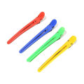 6-Piece Professional Hair Sectioning Clips, Plastic, Colorful, Durable for Salon Use. 