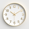 Silent Modern Clock for Wall, 3D Numbers Wall Clock Colour 8. 