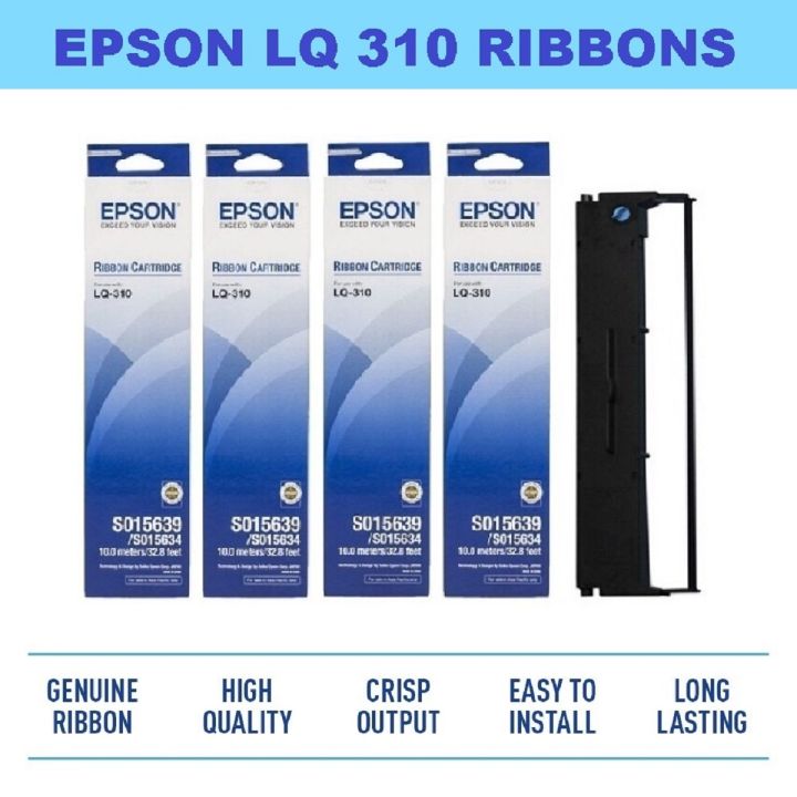 Epson S015639/S015634 Ribbon For LQ-310 Printer