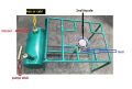 Iron Kerosene Pressure Stove 2 Liter Jumbo Tank With Accessories. 