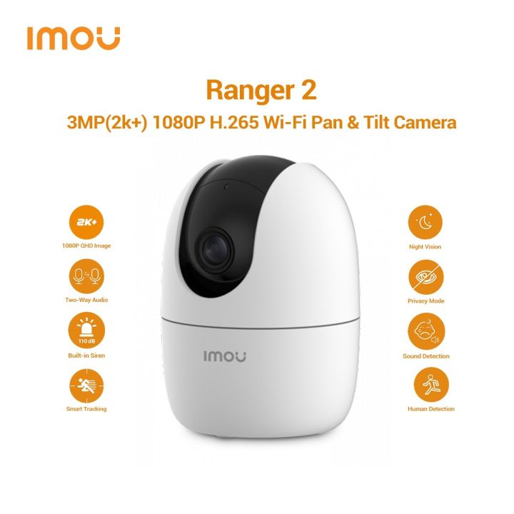 RANGER%202%20(3MP)%202K%20Indoor%20Smart%20Security%20IP%20WI-FI%20camera%20-%20Image%202