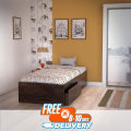 Nice Furniture Tribe Engineered Wood Box Bed with Drawers Storage, Semi Double Size Engineered Wood Bed (Matte Finish).