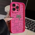 Cute Cartoon Cat Phone Case for IPhone 15 13 12 11 14 Pro Max 14 15 Plus Shell SE2020 8 7 Plus X XS XR Shockproof Back Covers. 