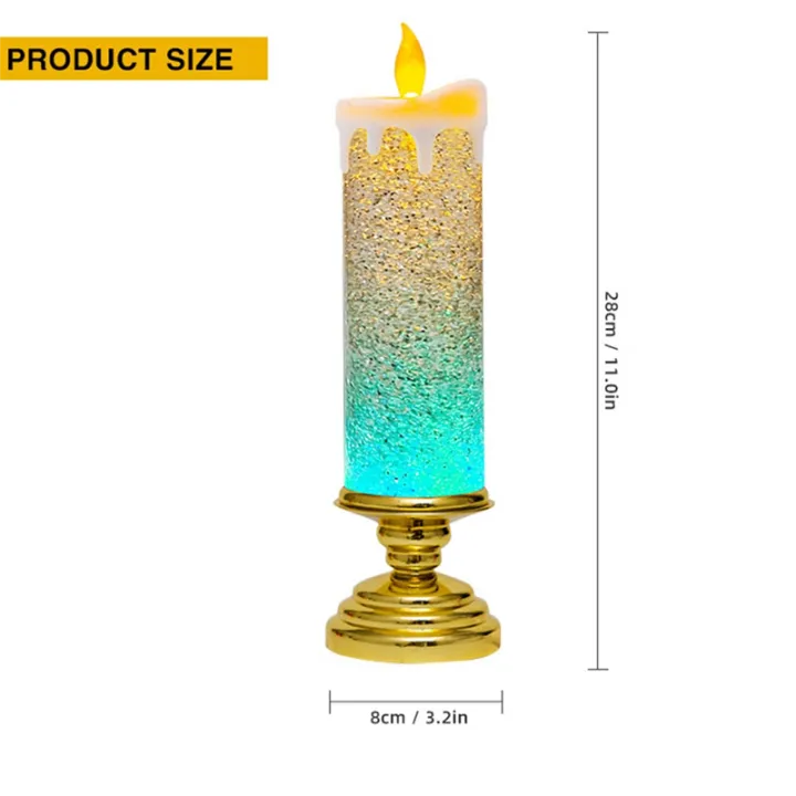 LED%20Christmas%20Candles%20Colour%20Changing%20LED%20Water%20Candle%20with%20Glitter%20Flameless%20LED%20Candle%20Lights%20Desk%20Table%2027.5%20X%208cm%20Rose%20Red%20-%20Image%203