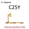 Power ON OFF Mute Switch Control Key Volume Button Flex Cable Parts For OPPO Realme C21Y C25 C25s C25Y C30 C30s C31 C33 C35 C55.