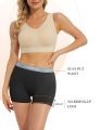 Women's Boxer Briefs Cotton Boyshorts Panties Seamless Safety Short Pants Summer Comfort Anti Chafing Underwear No Rolling. 