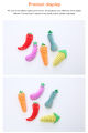 Ecocc The cat toy vegetable series plush puppet toys include catweed tossing toys Fast delivery from stock. 