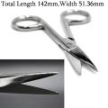 1PC Surgical Steel Hooked Curved Top Poignant Scissor Clamp Plier Body Tweezers Piercing Professional Puncture Tool Piercing Kit.
