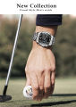 Planett Fanss POEDAGAR Men Watches Casual Top Brand Luxury Men Sports Wristwatch Waterproof Quartz Watch Calendar Stainless Steel Strap Men Watches Clock Gifts. 