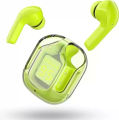 Transparent TWS Ultrapods Max 5.3 Original Digital Display Wireless Earbuds with HiFi sound quality. 