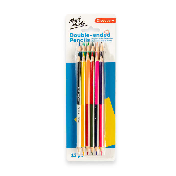 Mont Marte Double Ended Pencils-12pcs