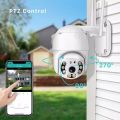 5MP Wifi PTZ IP Camera Outdoor 3MP 1080MP 4X Zoom Two-Way Audio Wifi IP Camera Auto Tracking Color IR Night Vision CCTV Camera.
