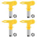 4Pcs Reversible Airless Spray Tips Airless Paint Spray Tips Sprayer Nozzle Spraying Machine Parts(215 315 417 523). 