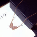 Trendy Korean Style Butterfly Chain Necklace for Girls - Necklace for Women - Necklace for Girls Simple - Necklace For Girls.
