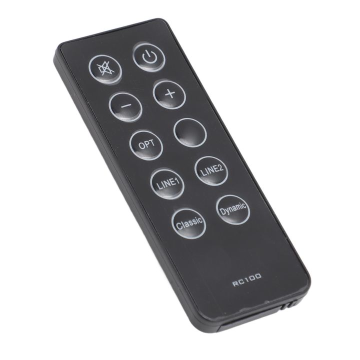 Bookshelf Multimedia Speaker Remote, RC100 Remote Control Universal for RC10D for R2000D for R2000DB