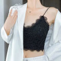 2021 Wenwen Same Style Western Style Lace Bottoming Camisole Women's Outer Wear Spring New Girl Underwear That Makes Your Back More Beautiful Underwear. 