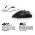 FANTECH XD5 Professional Gaming Mouse PIXART3370 19000DPI 1000Hz 400ips 6 Macro Buttons RGB Mice For Laptop PC LOL FPS Gamer. 