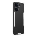 For Vivo iqoo NEO 9 case Aluminum Metal Matte Cover Soft Silicone Frame Camera Protection Cover Back Cover For For Vivo iqoo NEO 9 Pro Back cover Phone Cases.