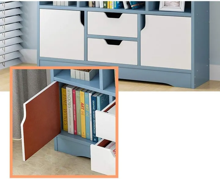 Bookcase%20Rack%20Artistic%20Book%20Organizer%20Book%20Rack%2015-Shelf%20Bookcase%20Space-Saving%20Books%20Holder%20Bookcase%20Shelf%20Storage%20for%20Home%20Office%20Living%20Room%20Furniture48/40%20-%20Image%204