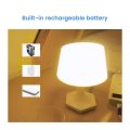 Mini Desktop LED Sunset Night Lamp Creative USB Rechargeable Mushroom Table Lamp for Coffee Bar Home Decor Hotel Bedroom. 