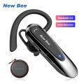 【Shop Now and Save】 New Bee B45 Headset Earphones V5.0 Headphones with Dual Mics CVC8.0 Hands-Free Earpiece for Driving Business. 
