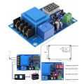 XH M602 Digital Battery Charging Controller Module Battery charge Protection circuit - Auto Cut charge protection circuit Battery Charging Control Switches Protection Board for 3.7v to 120v DC.