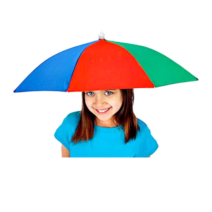 Head Umbrella Hat for Kids and Adults,