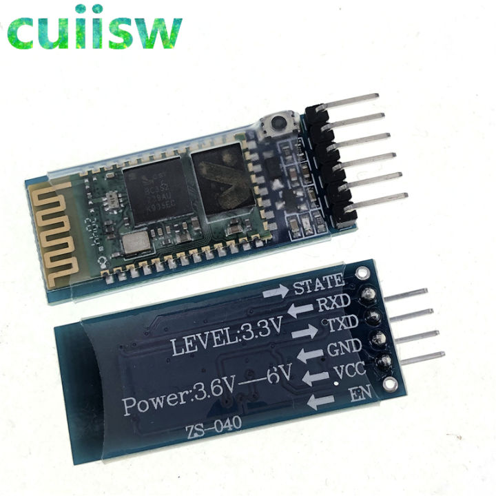 HC-05%20HC-06%20Master-Slave%206Pin/4Pin%20Anti-Reverse,%20Integrated%20Bluetooth%20Serial%20Pass-Through%20Module,%20Wireless%20Serial%20for%20Arduino%20-%20Image%204