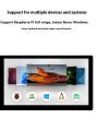 【 Capacitive Touch Screen 】 Micro Snow Ultra Thin Universal 7-inch QLED/IPS LCD Display Raspberry Pi 5th Generation. 