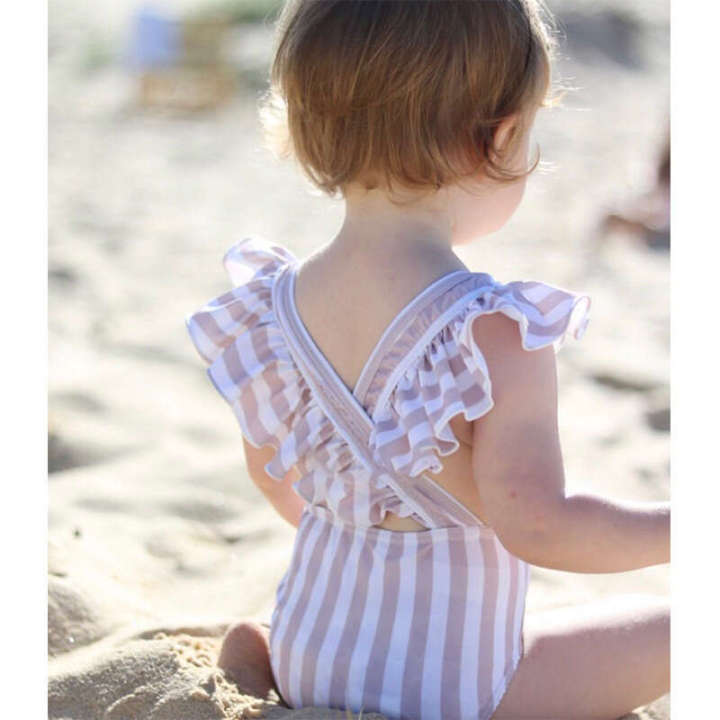 Children's princess girl, one-piece ins, Korean baby girl swimsuit, cute swimsuit